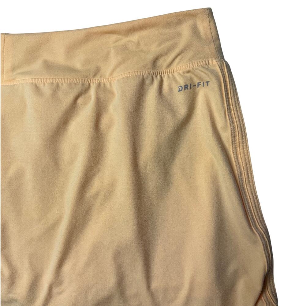 Nike Yellow Dri-Fit Athletic Skort Built-in Shorts Large - Picture 6 of 9